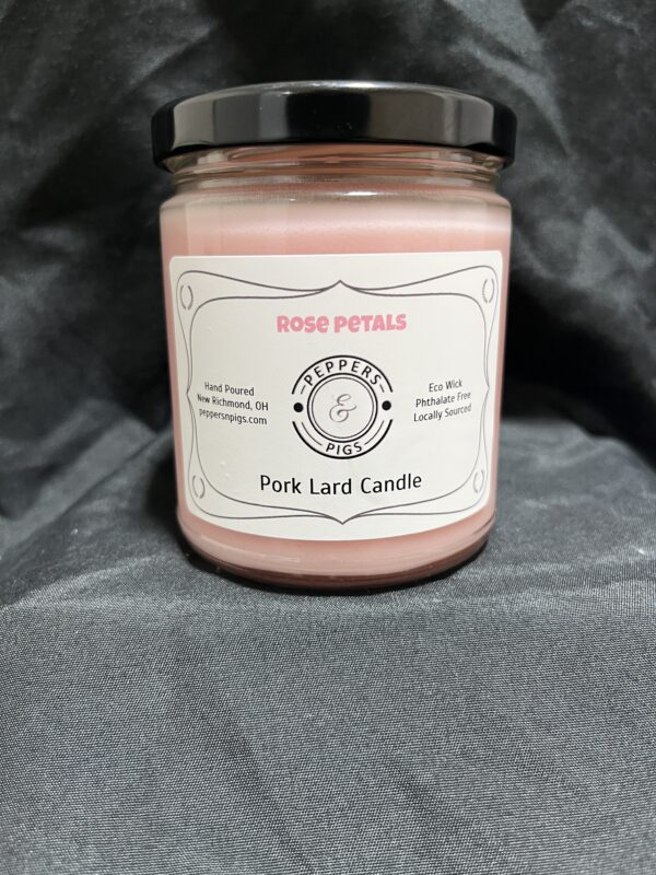 Pork Lard Candles, Hand Poured - Image 7