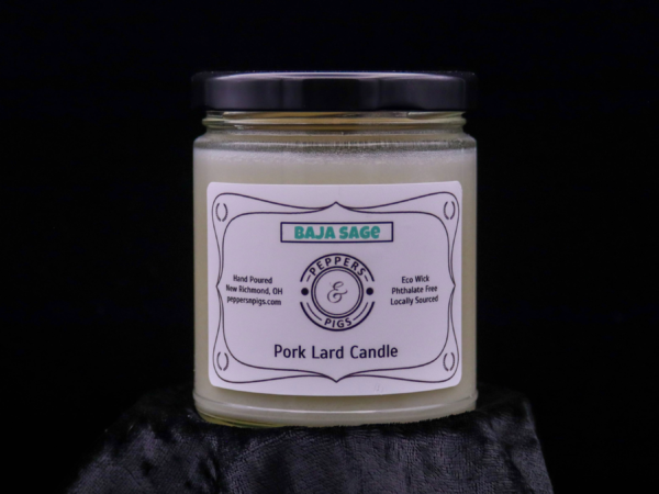 Pork Lard Candles, Hand Poured - Image 33