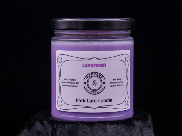 Pork Lard Candles, Hand Poured - Image 23