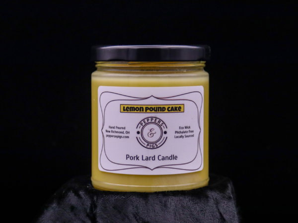Pork Lard Candles, Hand Poured - Image 24