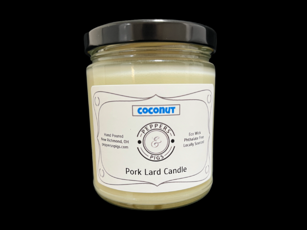 Pork Lard Candles, Hand Poured - Image 6