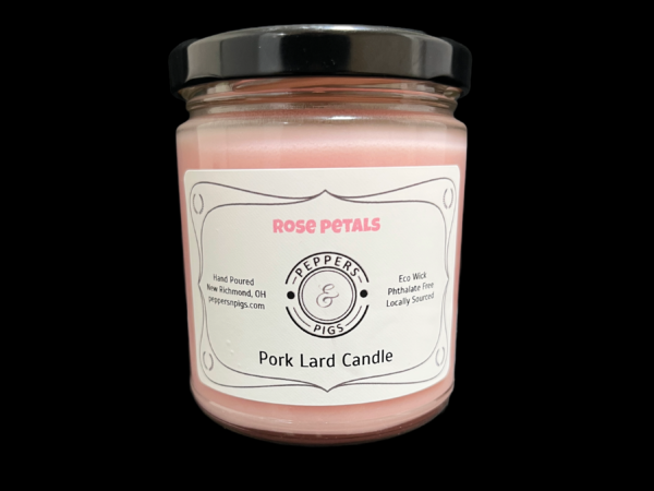 Pork Lard Candles, Hand Poured - Image 4